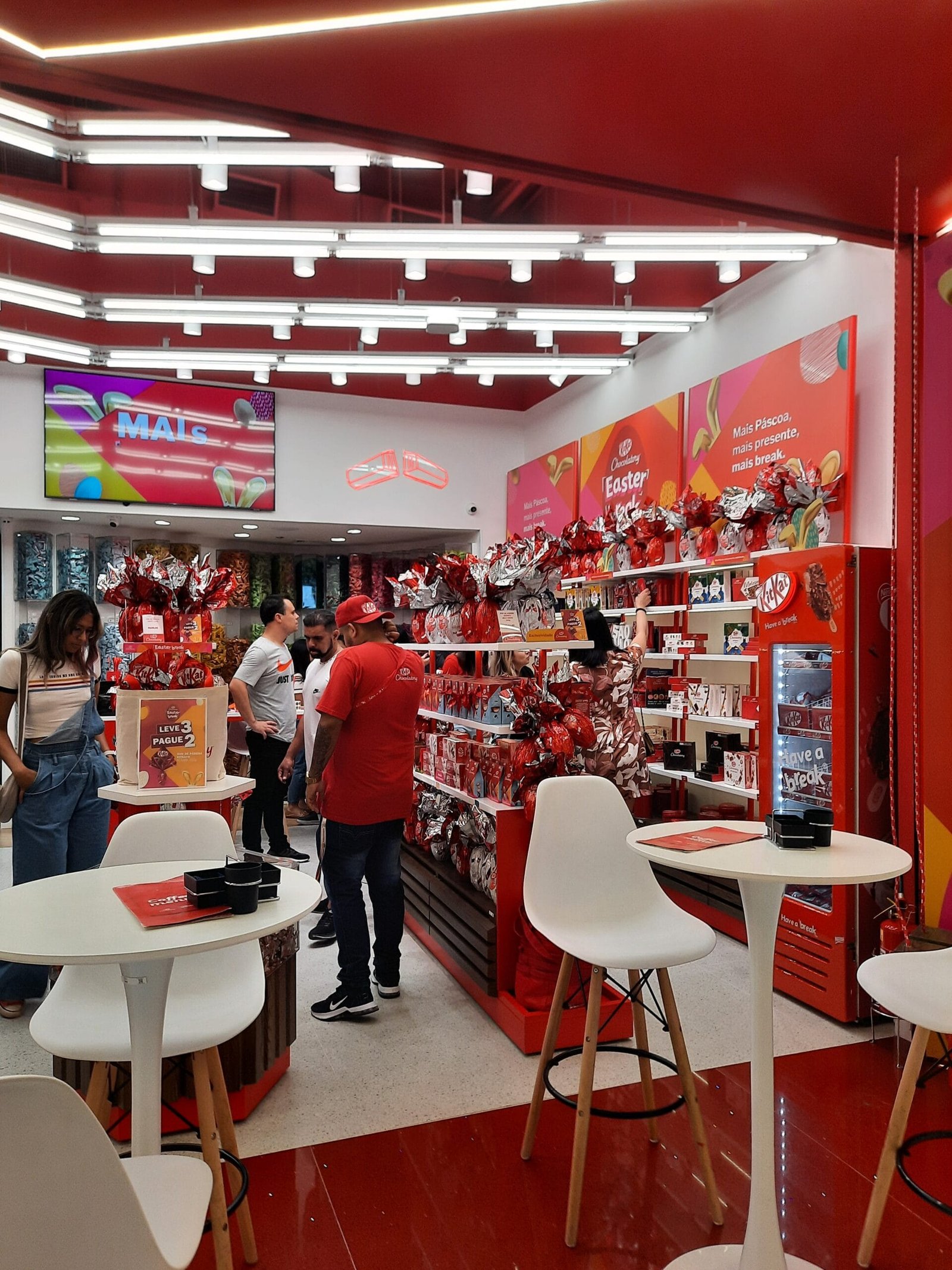 Review: Loja KITKAT Chocolatory no Shopping Cidade São Paulo. - Wanessa ...