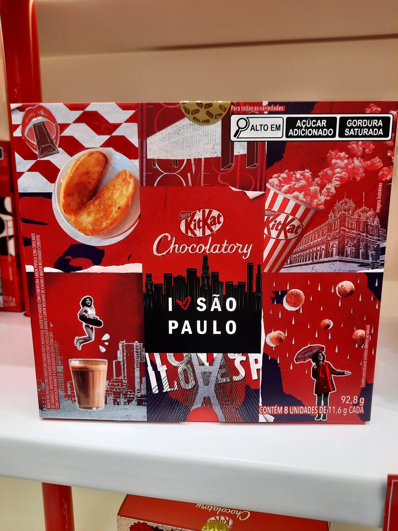 Review: Loja KITKAT Chocolatory no Shopping Cidade São Paulo. - Wanessa ...